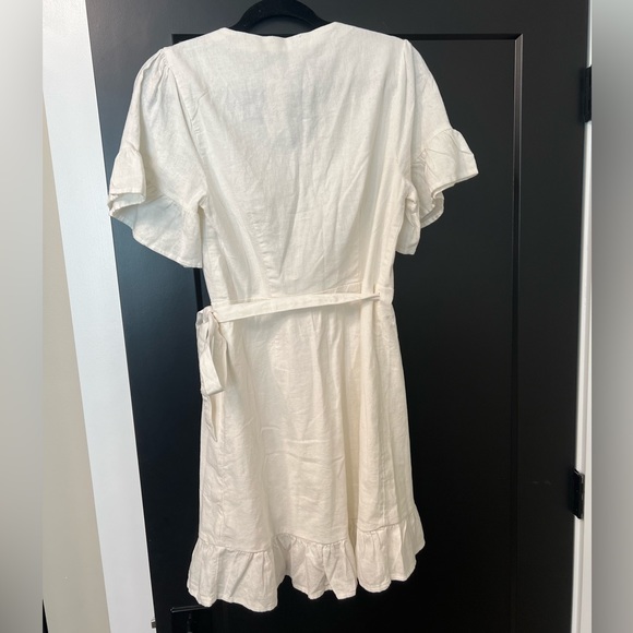 Abercrombie linen wrap tie dress - Picture 5 of 6